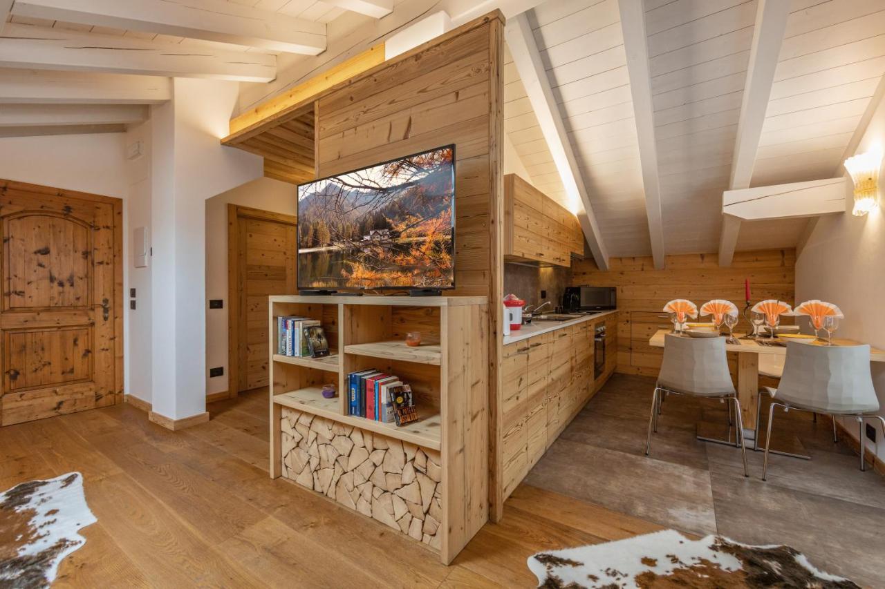 Chalet Mountain Plaza - Apt Greenvalley Pinzolo Buitenkant foto